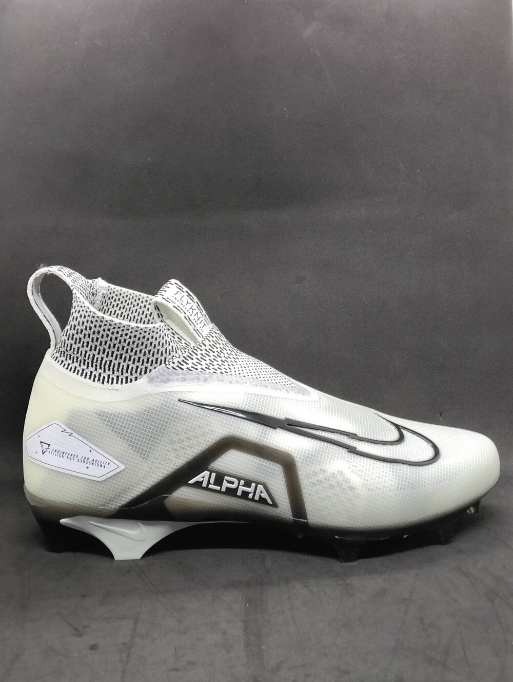 Size 11- Nike Alpha Menace Elite 3 'White Particle Grey' Men's Football Cleat